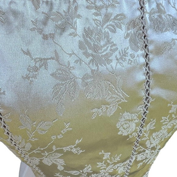 VTG 90s Y2K Victoria's Secret Cropped Bustier Style Camisole Top Champagne Med - Picture 6 of 10